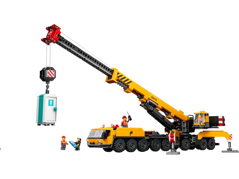 Конструктор LEGO City 60409 Желтый мобильный строительный кран