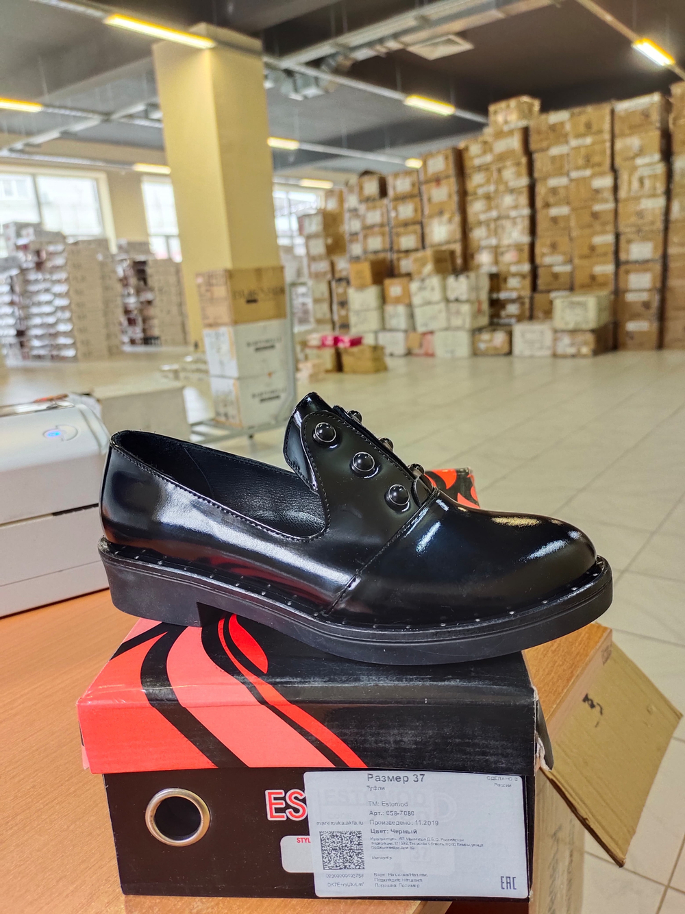 Туфли женские ESTOMOD 058-7080\106