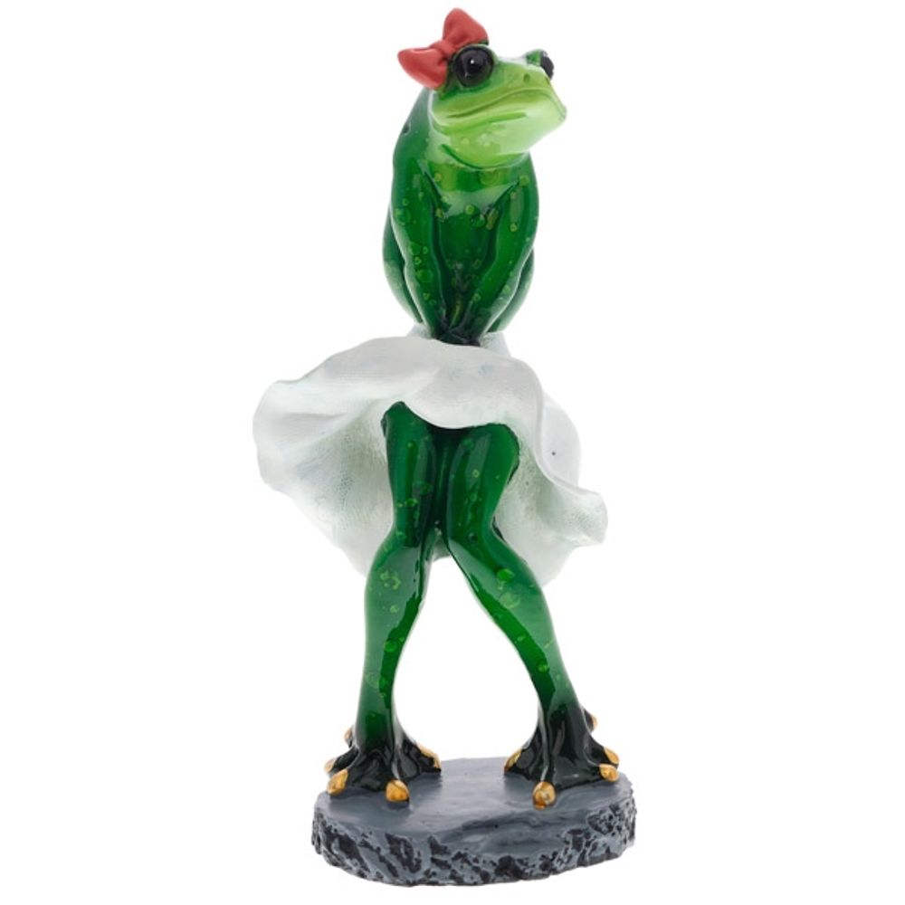 GAEM Фигурка декоративная "Лягушка", L8 W7 H20 см