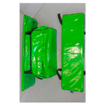 Мягкие накладки (4см)+сумка ПВХ для лодки 75*20см (зеленый)