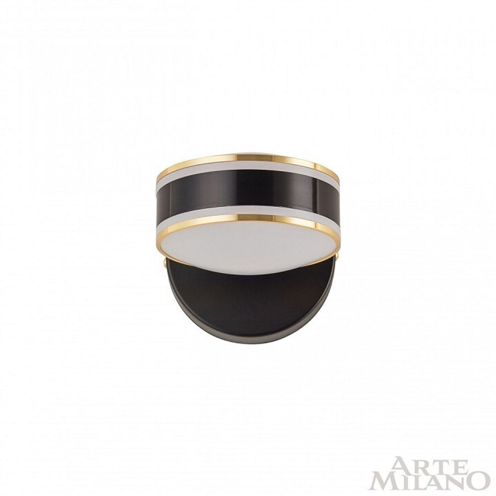 Бра Arte Milano Ferrara-71040 277599/1B BK/GD