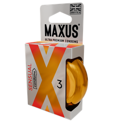 Презервативы MAXUS Sensual, анатомические, 3 шт