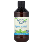 NOW Foods, Better Stevia®, жидкий подсластитель нулевой калорийности, органический глицерит, 237 мл (8 жидк. унций)