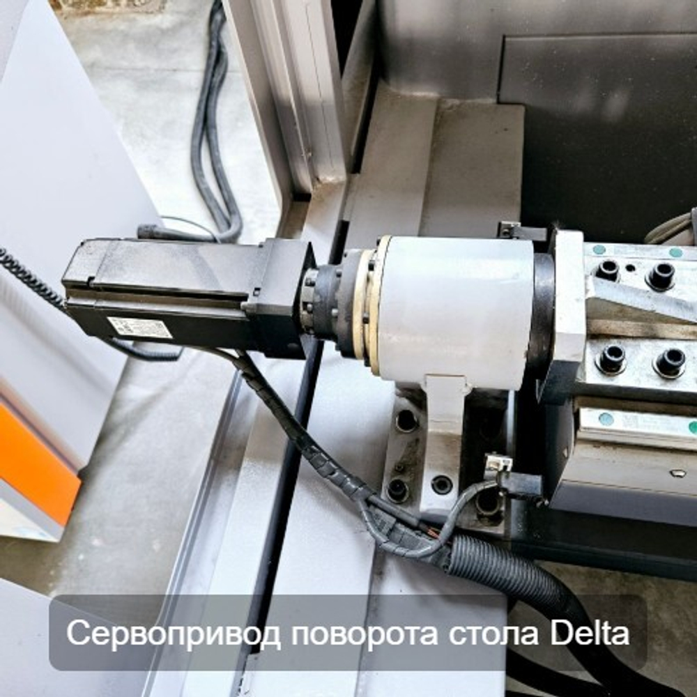 4-х осевой двухшпиндельный фрезерный станок с ЧПУ ZSSD-CNC-3000 для обработки алюминиевого профиля