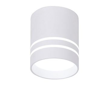 Накладной светодиодный светильник TN240 WH/S LED 4200K 12W белый/песок Ambrella