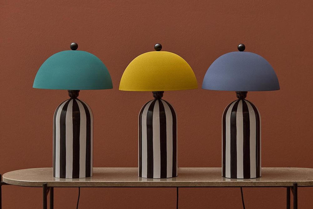 Светильник настольный Anniken, Ø25х38 см, сумерки