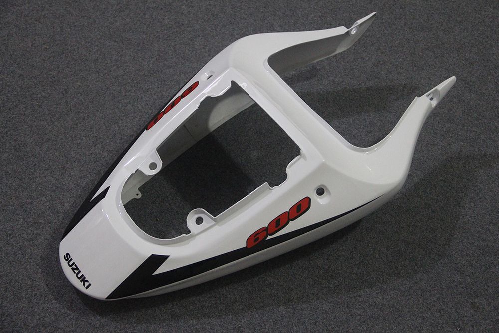 Комплект пластика для мотоцикла Suzuki GSX-R600/750 01-03 Сине-Белый