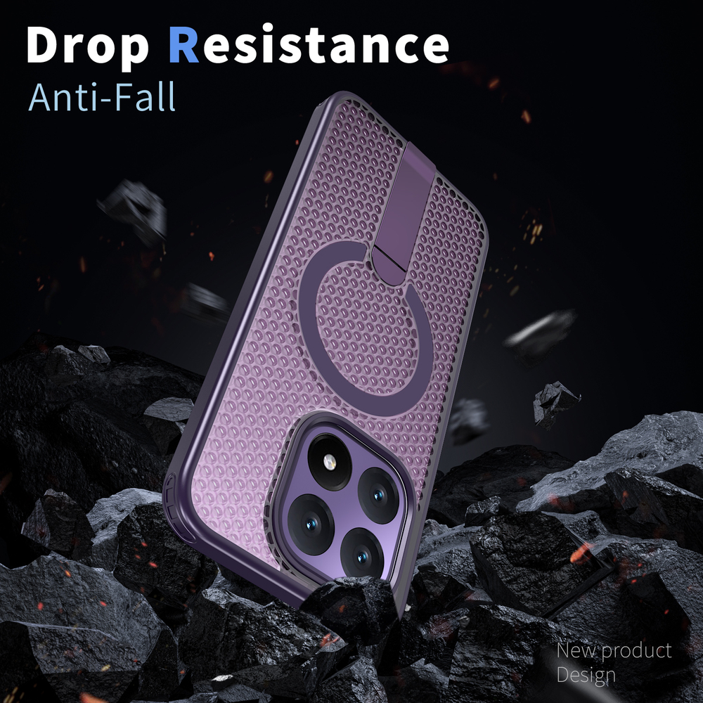 Прозрачный чехол Mesh Pro Magnetic Case для Xiaomi 15T