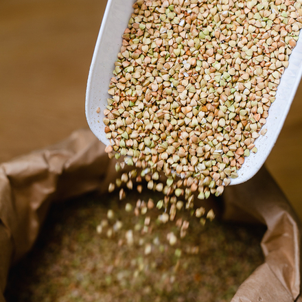 Гречка зеленая на развес,100г