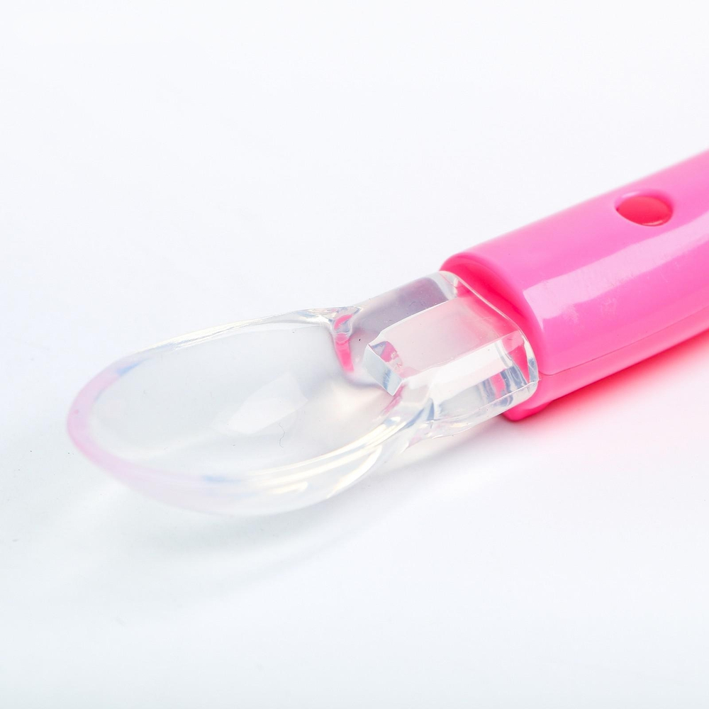 4994088 Детская силиконовая ложка "Ням-Ням"