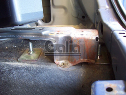 Фаркоп оцинкованный Galia H017A для Honda HR-V 1999-2001(паспорт и сертификат в комплекте)(без электрики)