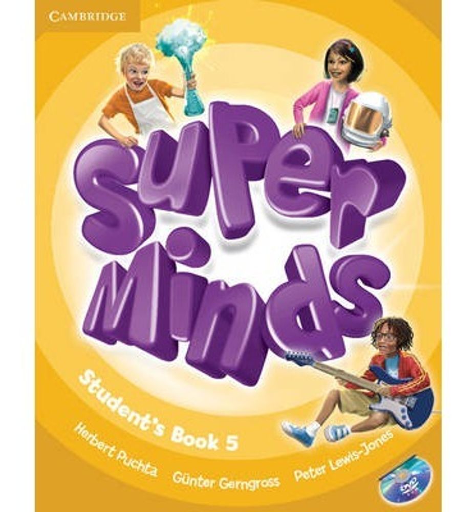 Super Minds Level 5 Student&#39;s Book with DVD-ROM