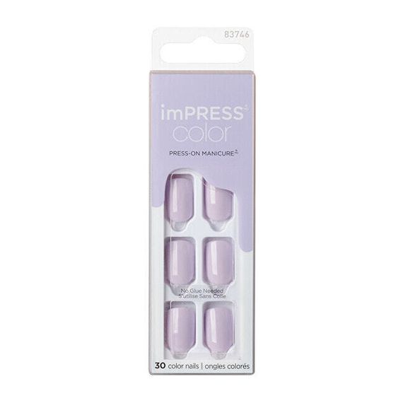 Self-adhesive nails imPRESS Color Picture Purplect 30 pcs