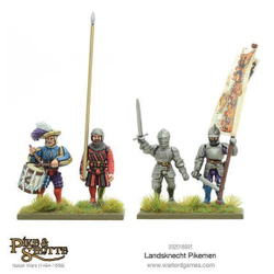 Warlord Pike &Shotte Landsknechts Pikemen