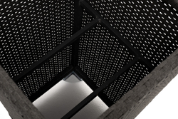 "Капучино" кашпо для цветов плетеное из искусственного ротанга, цвет коричневый