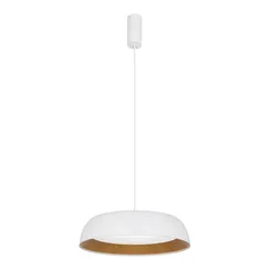 SLE1812-503-01 Светильник подвесной Белый, Древесный/белая LED 1*30W 4000K MUSE