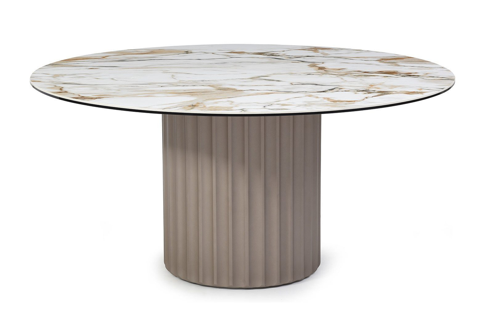 Стол DT2343 (140) белая керамика