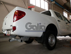 Фаркоп оцинкованный Galia M120C для Mitsubishi L200 1996-2006, 2006-2015, 2015-, Fiat Fullback 2016-(паспорт и сертификат в комплекте)(без электрики)