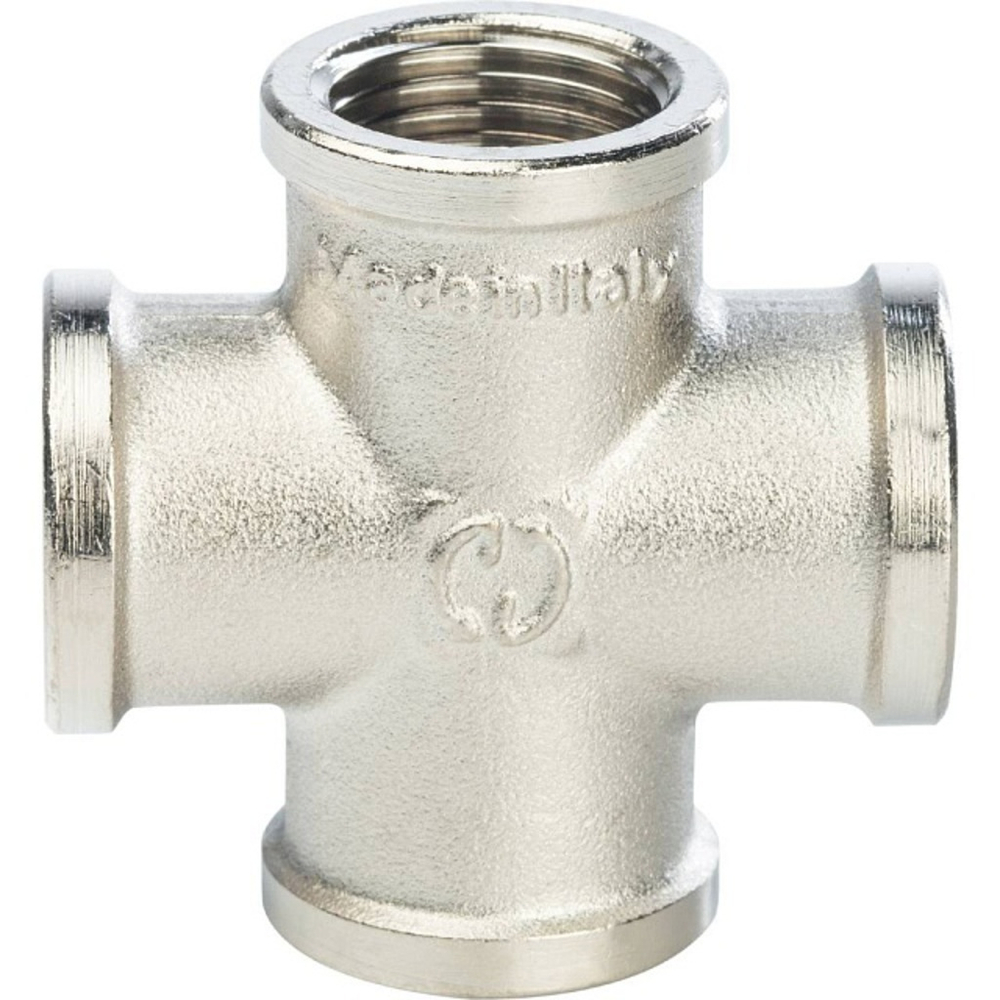 Крестовина STOUT никелированная 1/2"