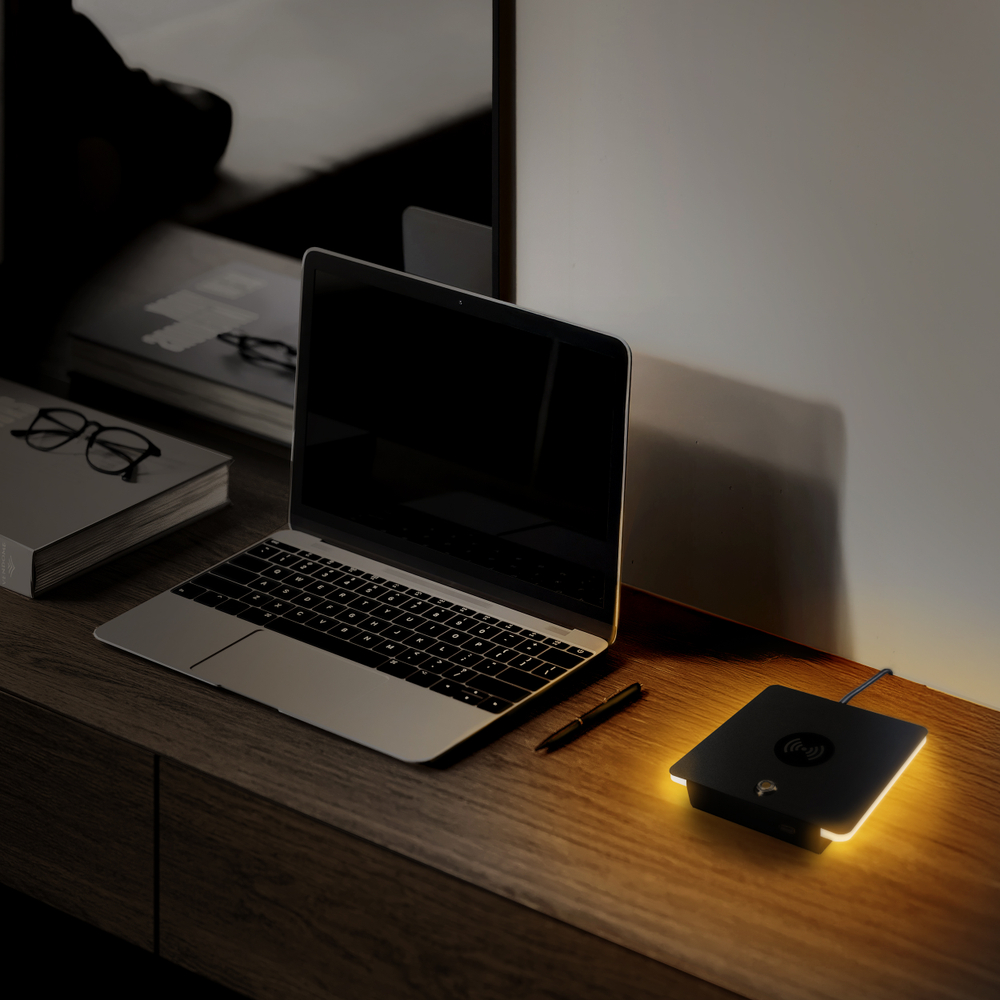 808537 Настольная лампа MURO 6W LED 400LM ЧЕРНЫЙ 3000K