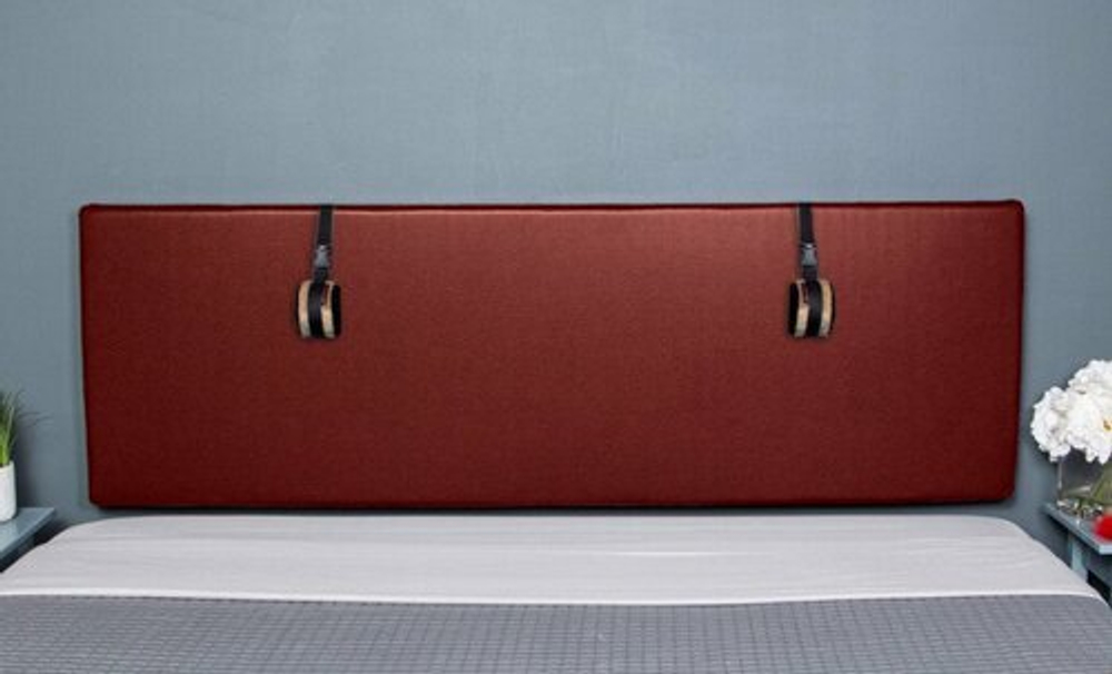Подушка для любви Liberator Bon Headboard Q FL большая, бордовый, винил