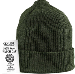 Шапка - Military Watch Cap Wool (оливковая)