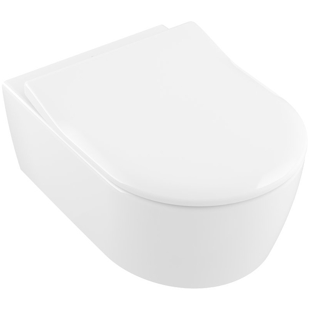 Унитаз Villeroy&Boch Avento 5656RS01 подвесной с сиденьем Микролифт