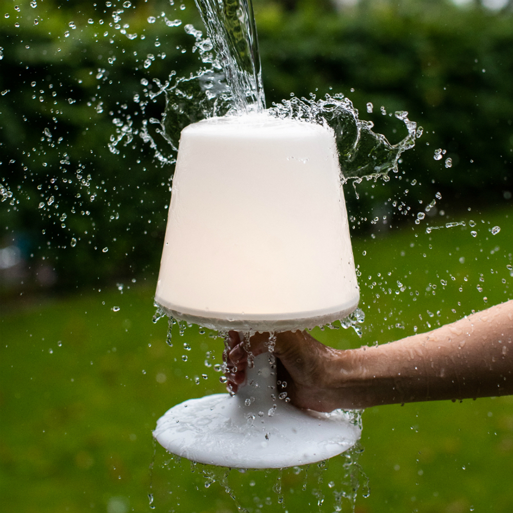 Лампа настольная light to go, organic, серая