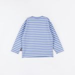 Лонгслив оверсайз "Полоска Деним" подростковый