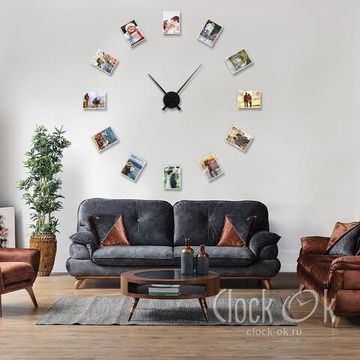 Настенные 3D часы Фотоколлаж