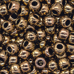 Японский бисер TOHO Round 6/0 (№223), металлизированный, непрозрачный глянцевый