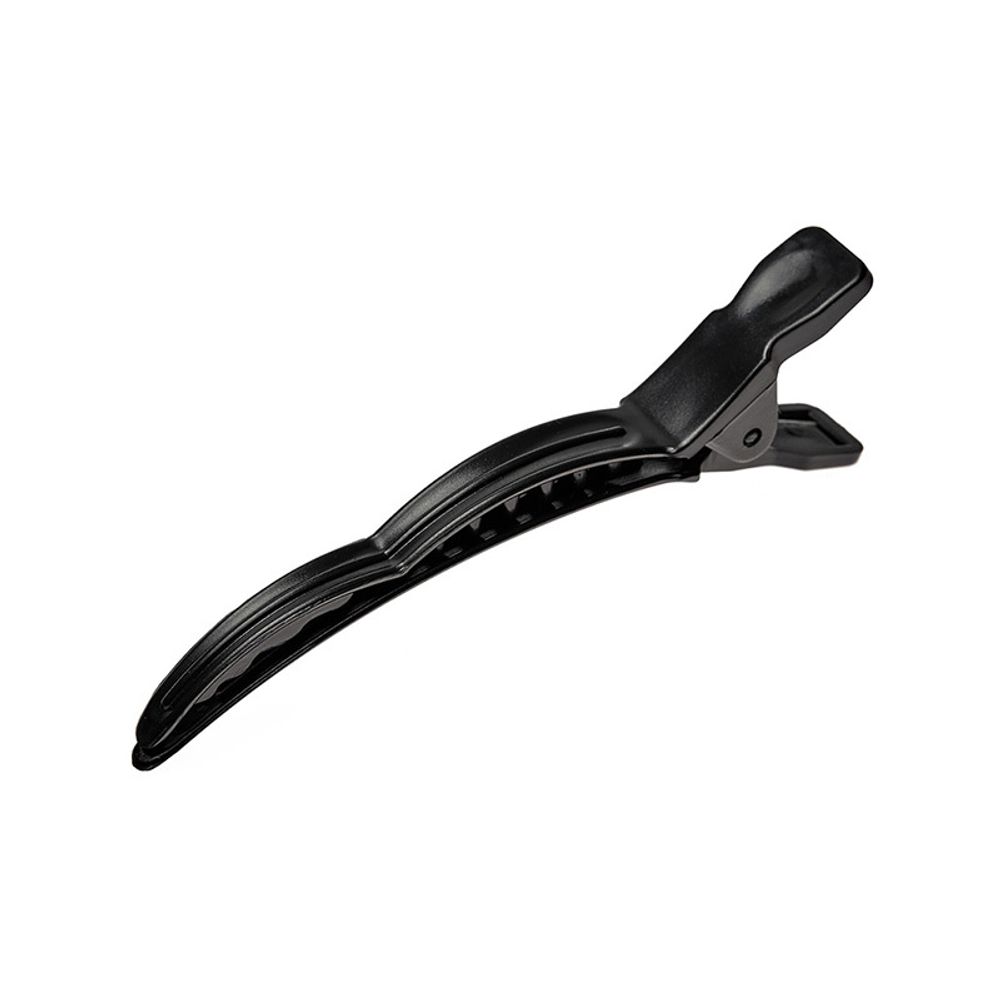 Зажимы для волос Harizma, пластиковые, чёрные, 11см (h10899-15)