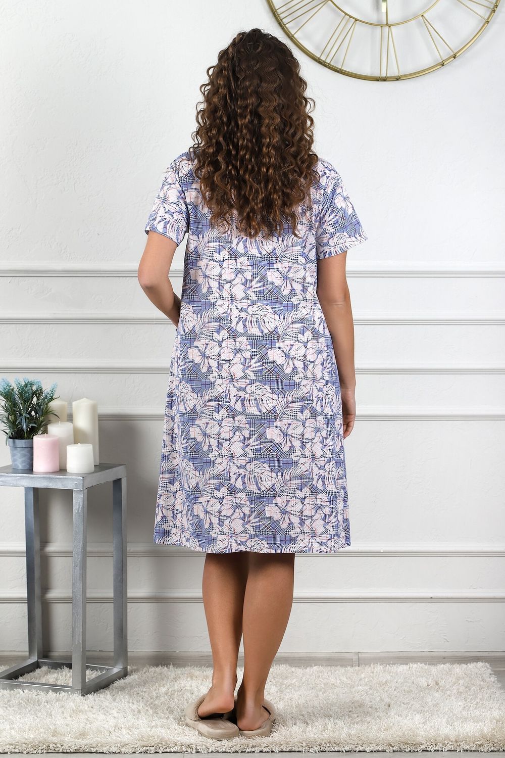 Халат Тина-1 Виотекс СИНИЙ