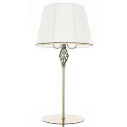 Citilux Вена CL402930T Торшер бронза со столиком и белым абажуром