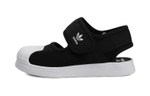 [BP young children] adidas originals Superstar 360 trendy sandals Black and white