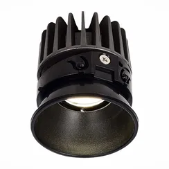 ST851.438.07 Светодиодный модуль Черный LED 1*7W 3000K 560Lm Ra>90 36° IP20 D69xH75 220-240V(глянец) SHIFT