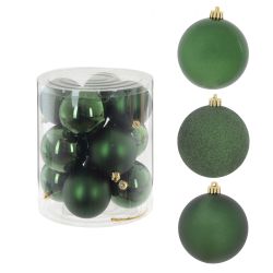 GAEM Набор из 12шт Украшение новогоднее "Шар", D 9 см, L19,5 W19,5 H21 см