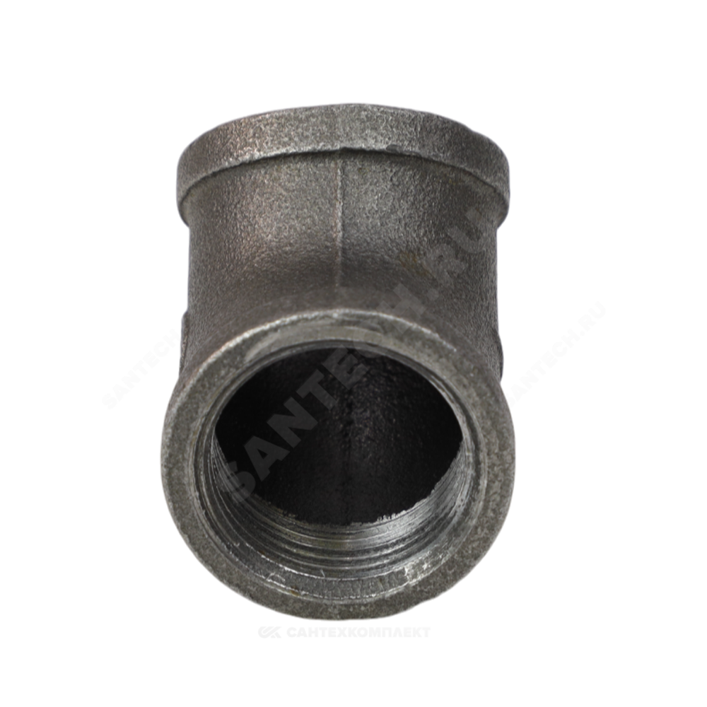 Угольник чугун Ду 15 (1/2") ВР/ВР 45гр Fittex PLUS .