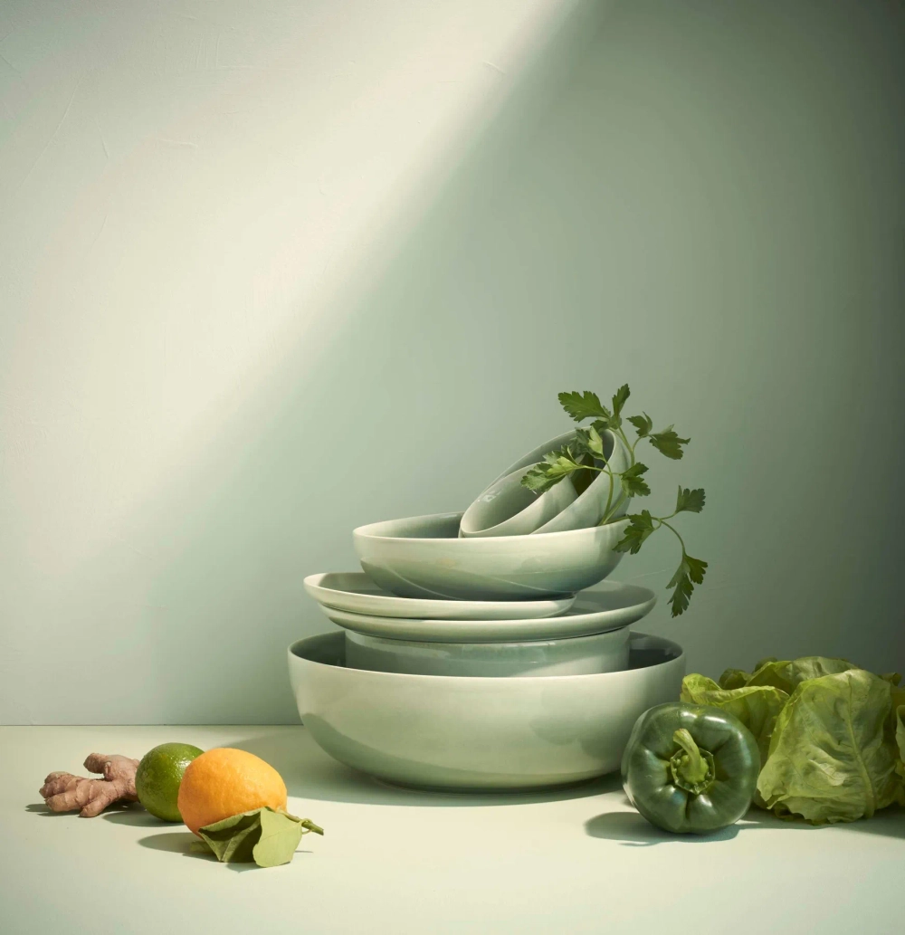 ASA Набор тарелок Saisons Agave на 2 персоны 27161200 + 27231200 + 27141200