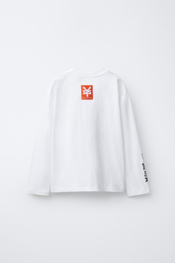 ZARA Х ZOO YORK® ФУТБОЛКА, БЕЛЫЙ