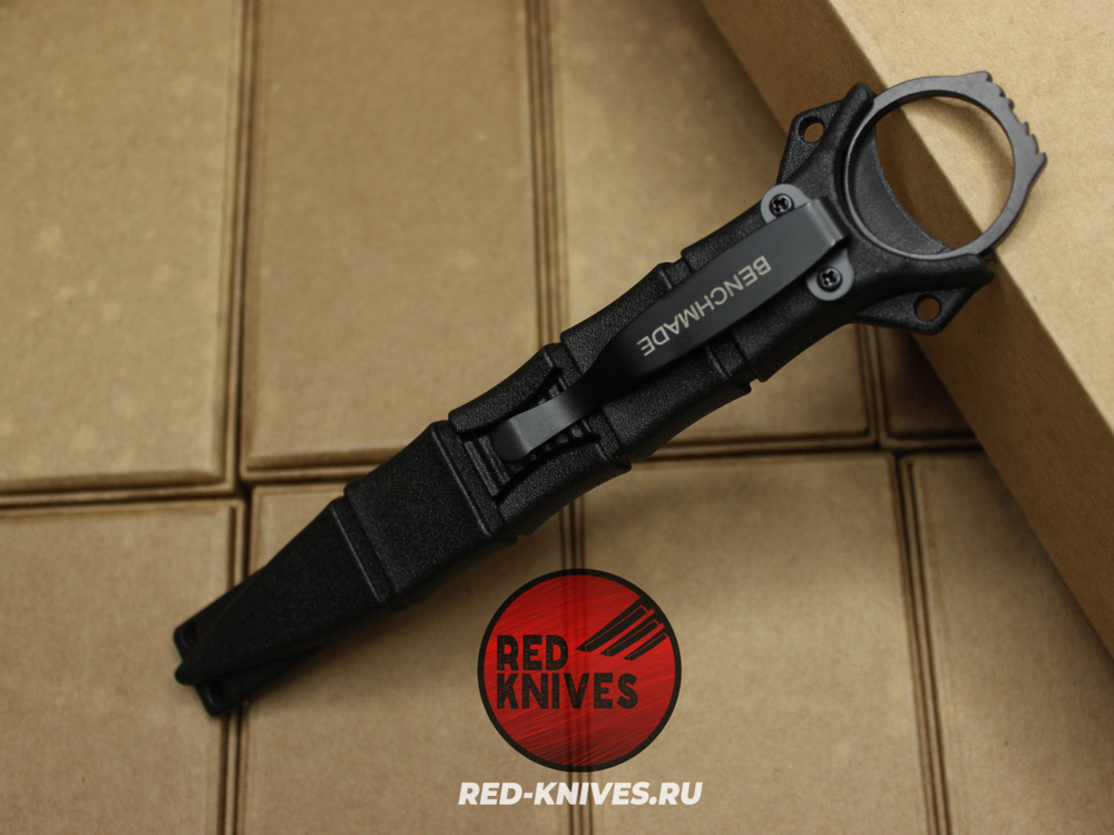 Нож Benchmade SOCP M - полусиррейтор, темный RK/Н19