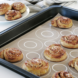 IKEA BAKTRADITION  (ИКЕА БАКТРАДИТИОН)  -  Силиконовый коврик, бежевый, 41x31 см