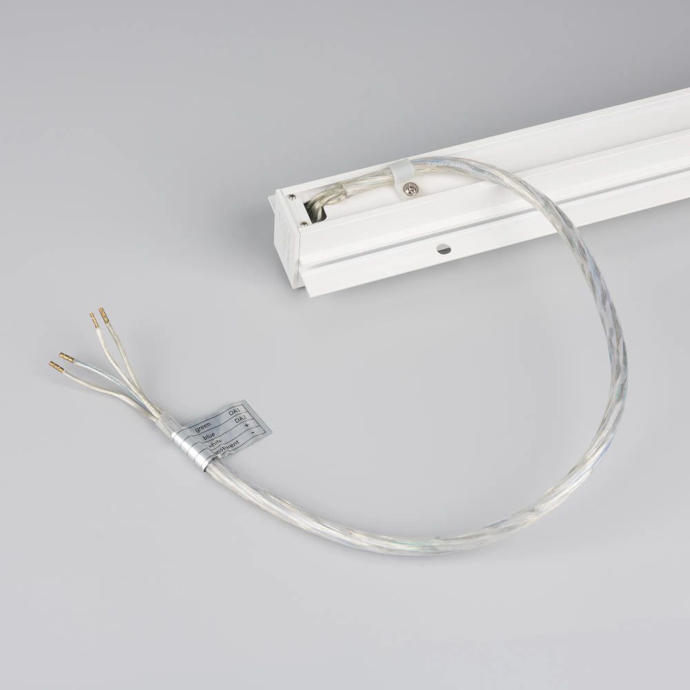 Трек встраиваемый MAG-TRACK-2538-FDW-3000 (WH, 5LN) (Arlight, IP20 Металл, 5 лет) 050223