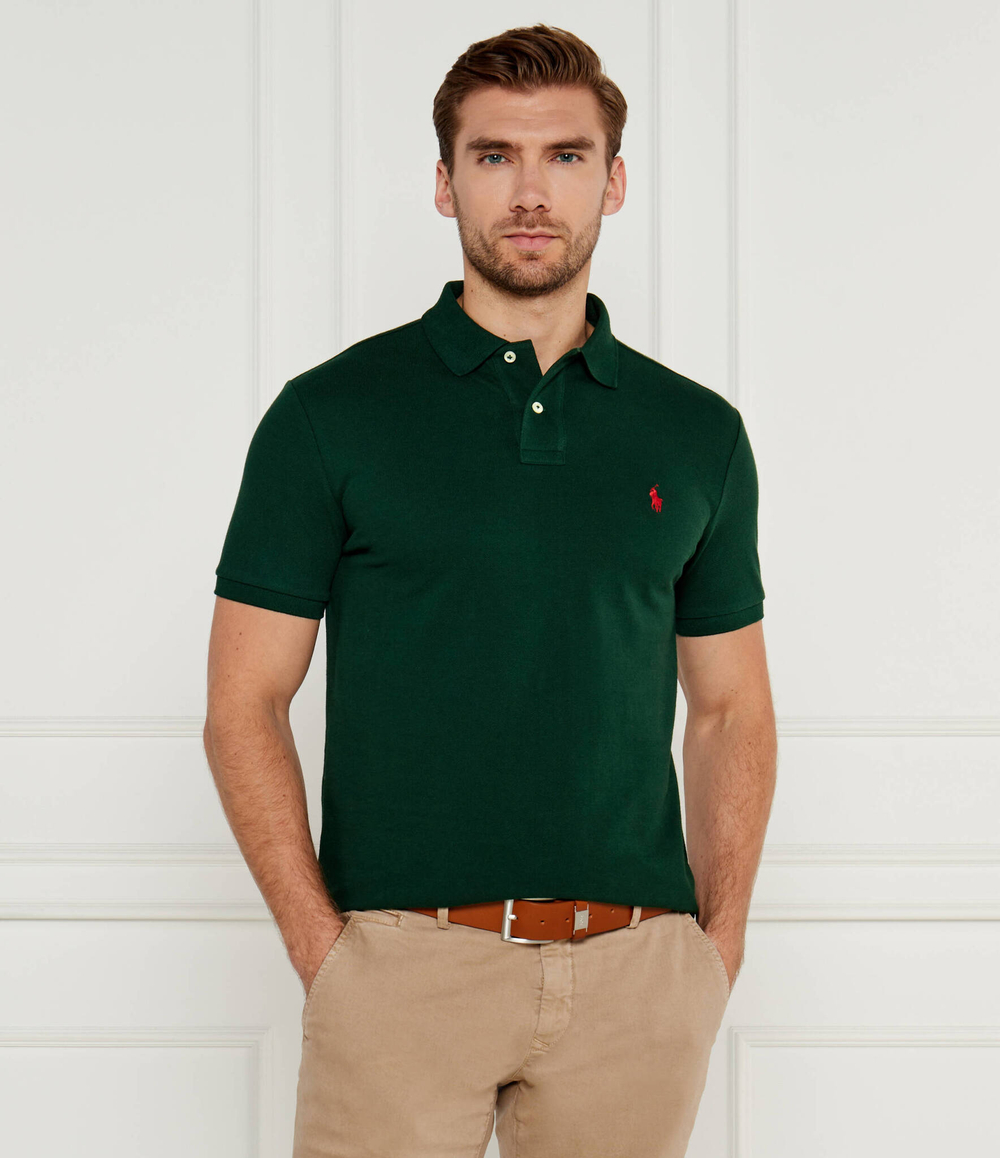 Поло POLO RALPH LAUREN - зеленый(710782592)