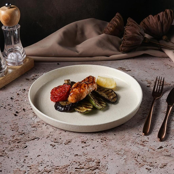 Тарелка с бортом d 27 см h3 см Elephant Ivory P.L. Proff Cuisine [1]