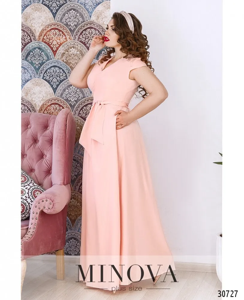 Платье 8573-1-пудра Minova