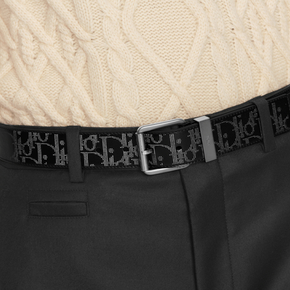 Пояс Dior Oblique Galaxy 3.5cm, 4333PLVPD-H03E