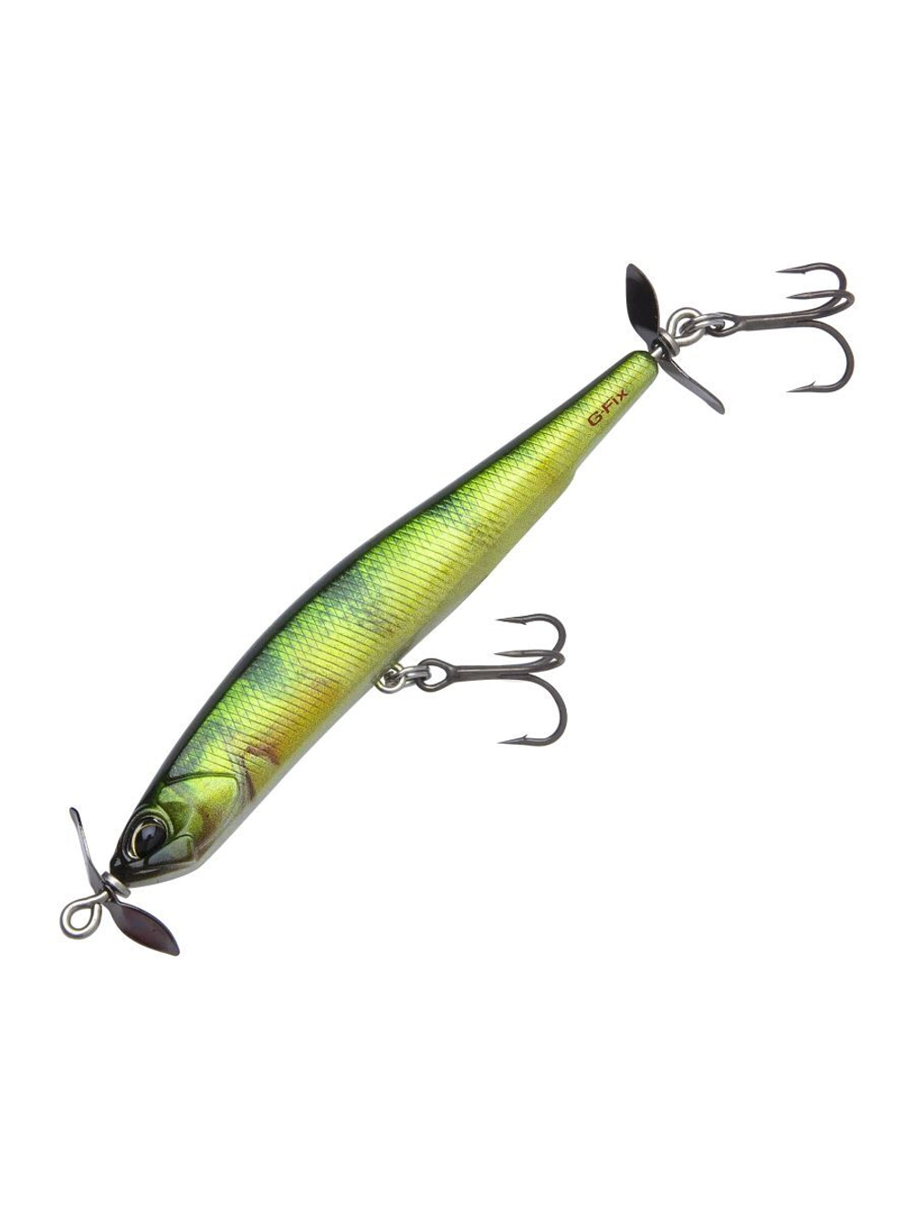 Воблер DUO Realis Spinbait 80, ACC3083 American Shad, 80 мм, 9,5 г, тонущий, проппер