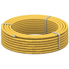 Труба гофрированная из нержавеющей стали отожженная в оболочке для газа Stahlmann 15А (50 м)