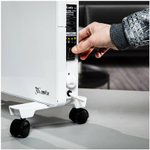 Конвектор электрический MTX КМ-1500.2, 1500 Вт, X-образный нагреватель, колеса, термостат, 98125